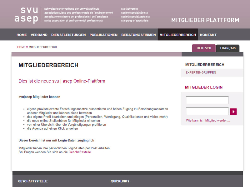 SVU-ASEP Websitebild