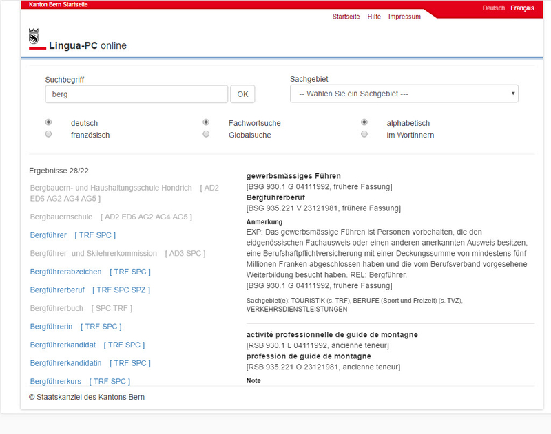 Lingua-PC Websitebild