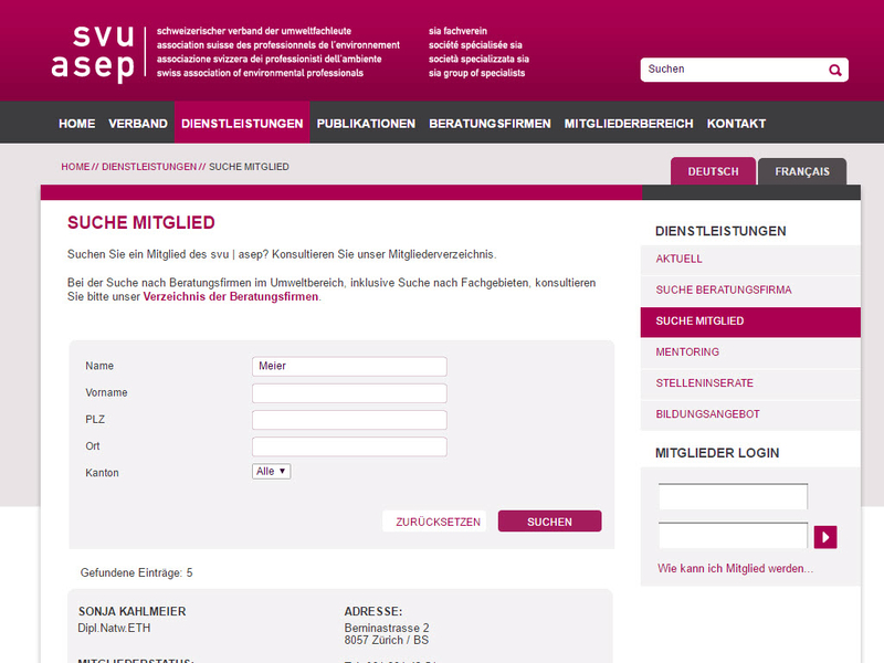 SVU-ASEP Websitebild