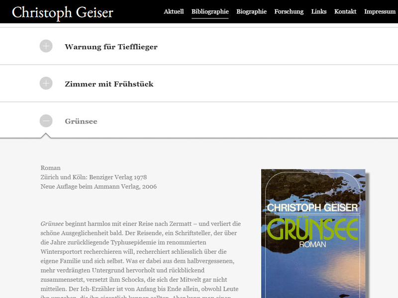 Christoph Geiser Websitebild