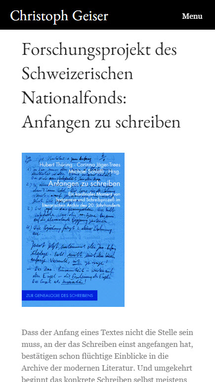 Christoph Geiser Websitebild