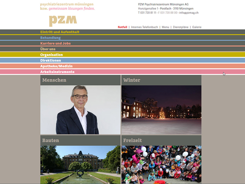 Screenshot www.pzmag