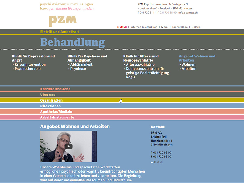 Screenshot www.pzmag